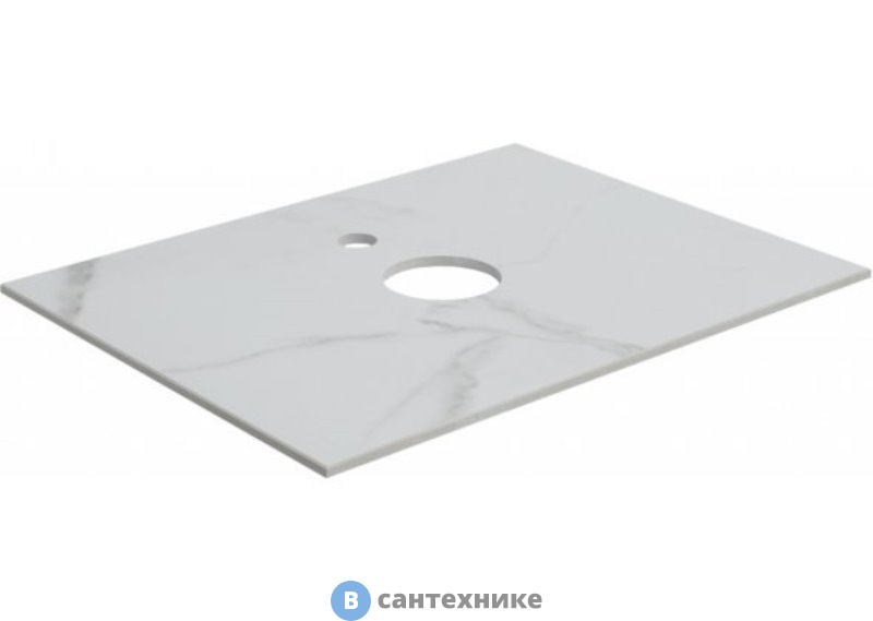 Столешница Aquanet Nova Lite 60 цв. мрамор AB01 (257607)