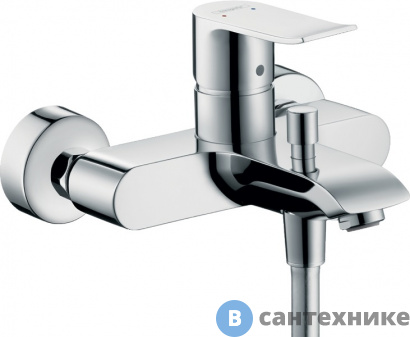 картинка Смеситель Hansgrohe 31480000 Metris для ванны