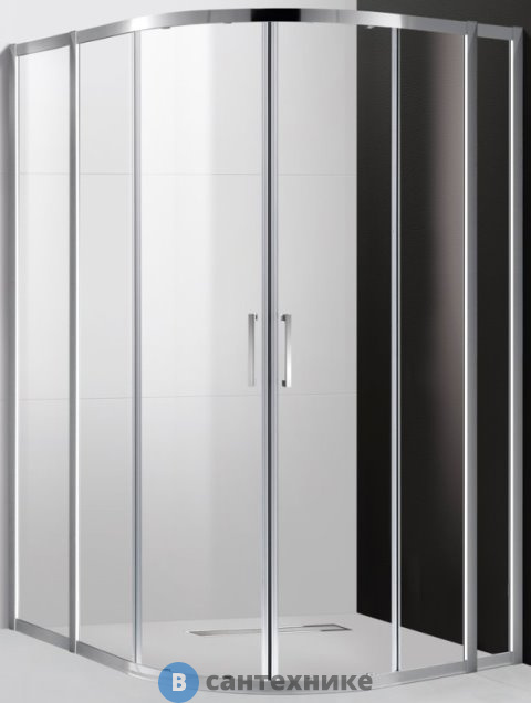 Душевой уголок Cezares MOLVENO-RH-22-130/120-C-Cr-IV без поддона