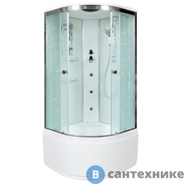 картинка Душевая кабина DTO EM4590 с гидромассажем