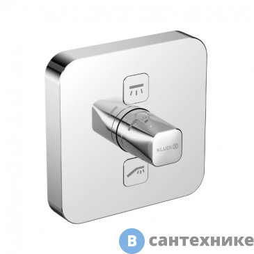 картинка Смеситель Kludi PUSH 387110538 для душа, хром, без внутренней части