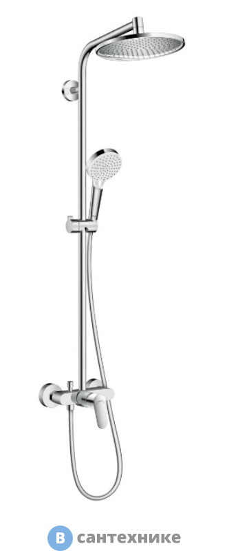 Душевая стойка Hansgrohe 27269000 Crometta S 240