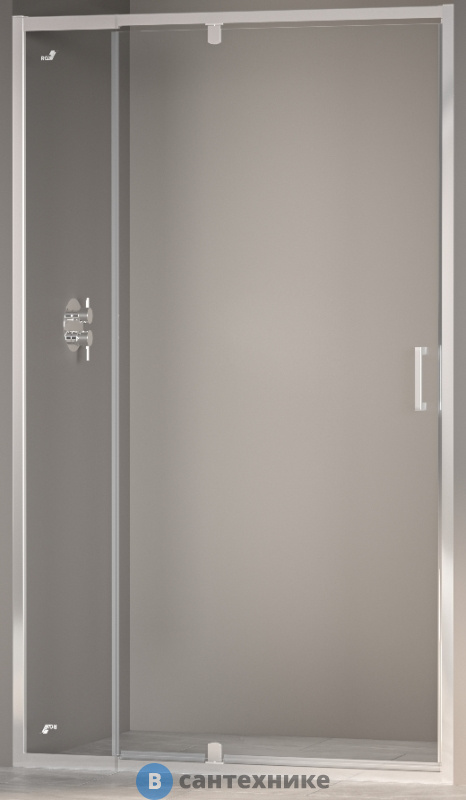 Душевая дверь RGW PA-008 хром/Прозрачное/6 мм 80- 90*195 (350800889-11)