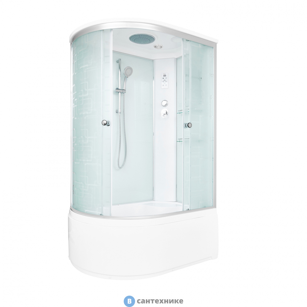 Душевая кабина DTO EM4512R с электрикой