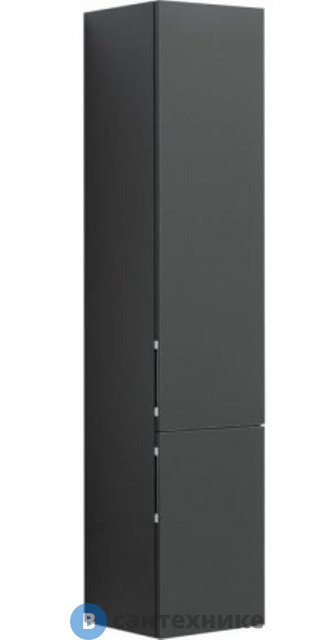 Пенал Aquanet Алвита 35 цв.серый антрацит (240197)