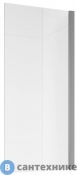 Шторка на ванну STWORKI Стокгольм GV-861 MT 70х150 см, профиль хром матовый (449629)