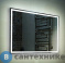картинка Зеркало Cerutti SPA Сицилия 70х80 универсальное с LED подсветкой и выключателем на взмах (CT8947)