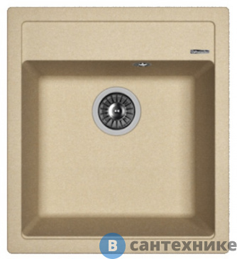 картинка Кухонная мойка FLORENTINA Липси 460, бежевый FG (20.280.B0460.104)