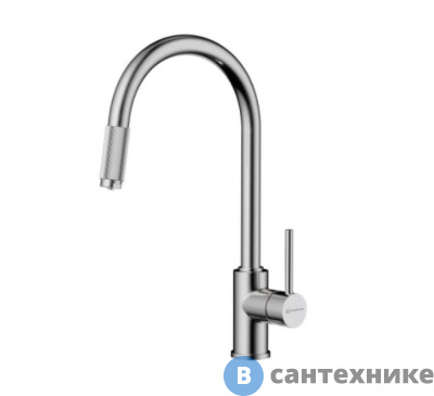 картинка Смеситель OMOIKIRI Tamura-BN нержавеющая сталь (4994334)