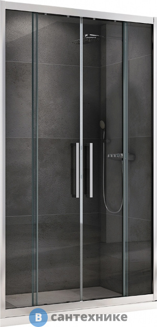 Душевая дверь ABBER Schwarzer Diamant AG33160H 160*195