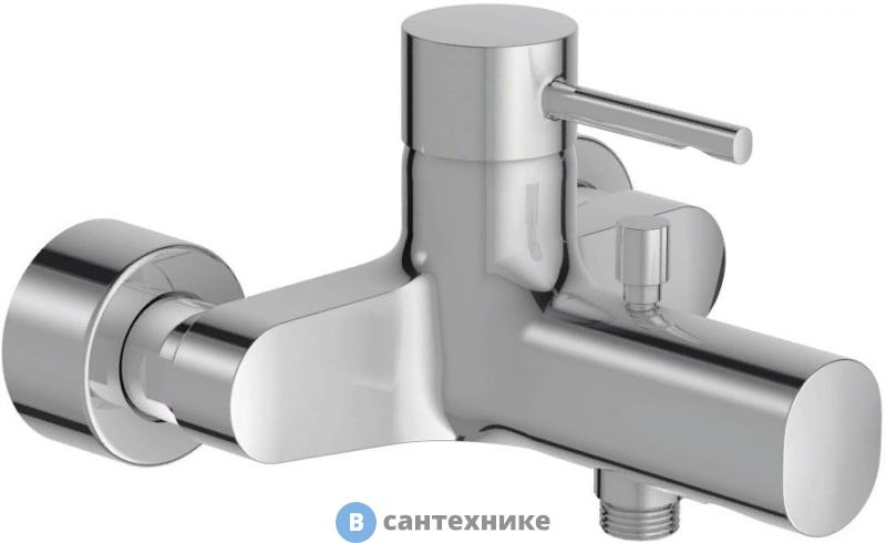 Смеситель Jacob Delafon CUFF E45532-CP ванна/душ (хром)