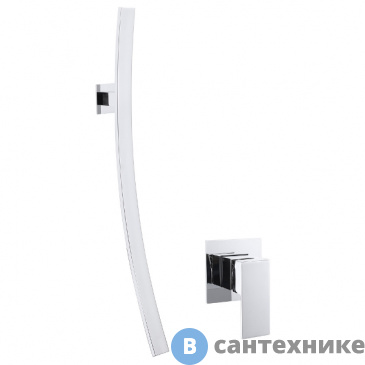 картинка Смеситель ABBER Daheim AF8209 скрытого монтажа для раковины, хром