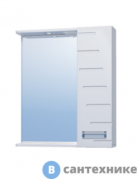 картинка Зеркало VIGO Diana 60х15х70 со спотом (8-600-Пр) (z.DIA.60.R.El)