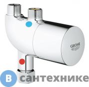 Термостат Grohe 34487000 Grohtherm Micro для установки под раковиной, защита от ожога