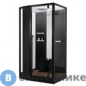 Душевая кабина Orans SR-89105LS Black, Long door handle (1200x900x2200)