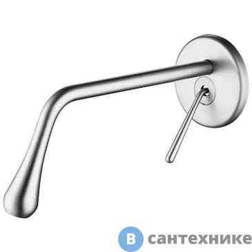 картинка Смеситель BOCH MANN TROPFEN-BN BM8928 для раковины, матовый никель