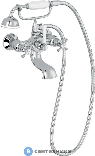 Смеситель Jacob Delafon CLEO 1889 E24313-CP для ванны и душа, хром