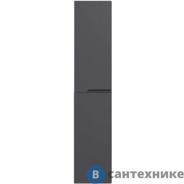 картинка Колонна Jacob Delafon EB1892LRU-442 Nona 147х34 см, шарниры слева, глянцевый серый антрацит