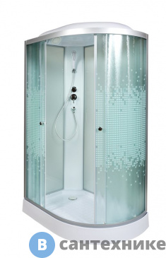картинка Душевая кабина Deto L 902 L стандартная (120х80х215 см)