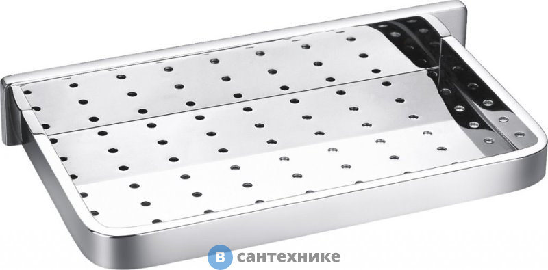Мыльница Cezares CZR-F-8919A настенная 520x330x240, хром