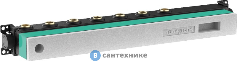 Скрытая часть Hansgrohe 15313180 RainSelect с 5 кнопками