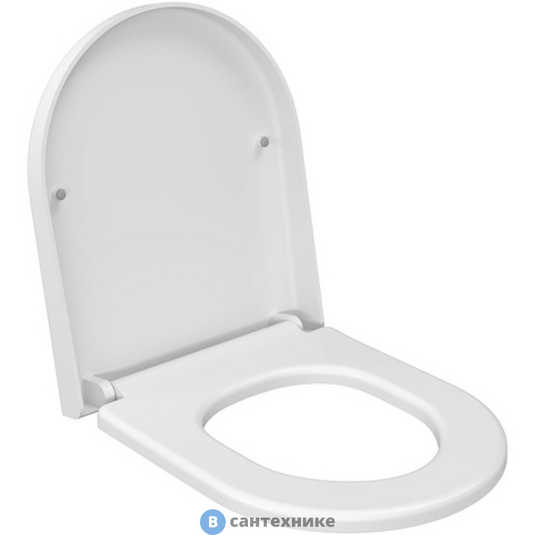 Сиденье д/унитаза Ambassador Nord 132T20001 (толстое) белое