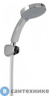 картинка Ручной душ Jacob Delafon CITRUS E12917-CP шланг с настенным держателем, d 110 мм (хром)