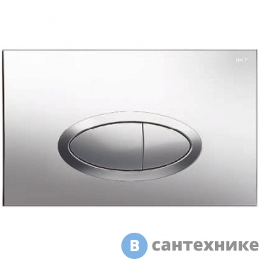 картинка Кнопка смыва Boheme 665-CR для инсталляции, пластик хром