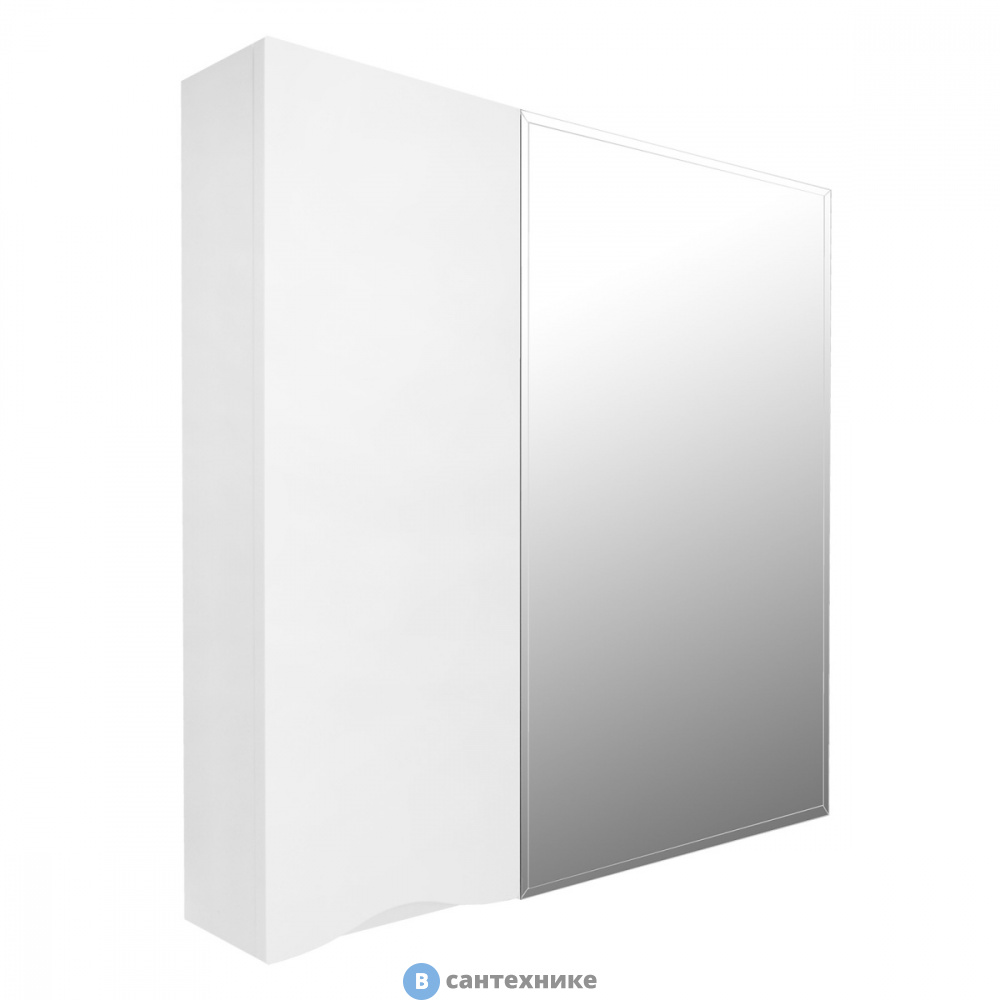 Зеркало-шкаф Loranto Santorini 70 (700*700*140) левый (CS00086969)