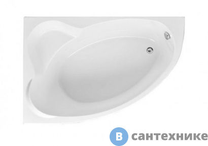 картинка Акриловая ванна Aquanet MAYORCA 150*100 L к/с36 (205403)