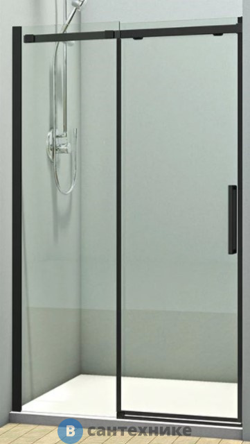 Душевая дверь Veconi VN-70 VN70-120-01-19C4 стекло прозрачное/6 мм