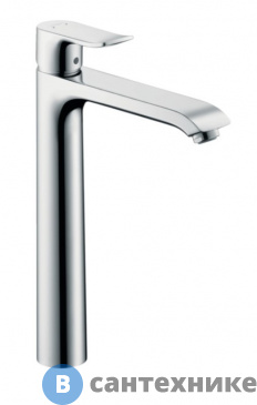 картинка Смеситель Hansgrohe Metris 31184000 для раковины