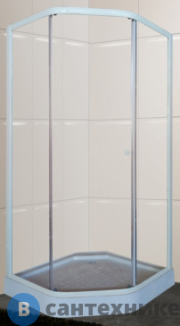 картинка Душевой уголок Parly ZEP91 (90*90*197)