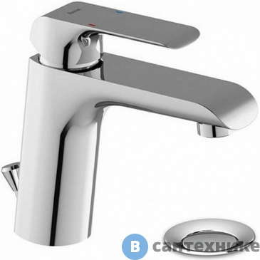 картинка Смеситель Ravak FL 013.00 для умывальника с донным клапаном (X070117)