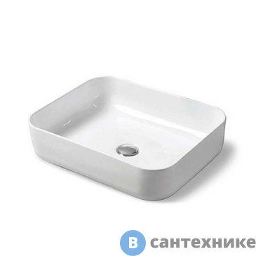 картинка Раковина Vincea VBS-105, 500*410*130, накладная, белый