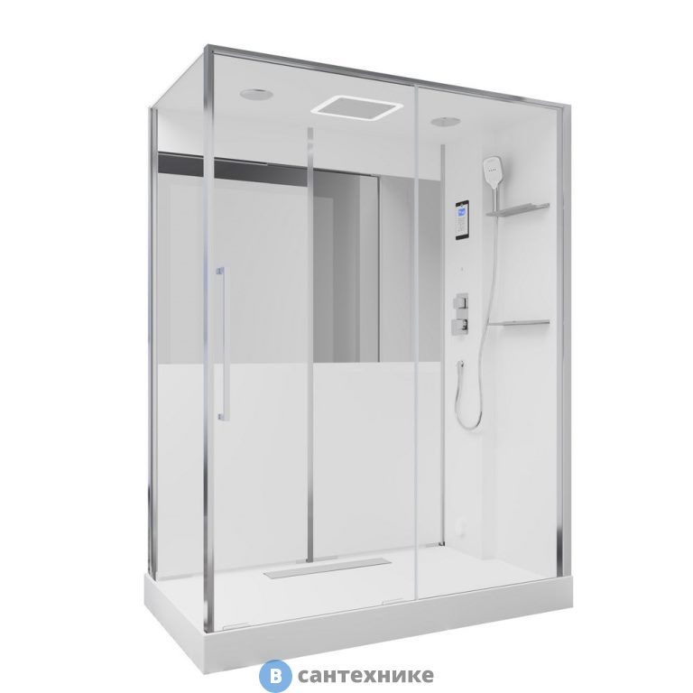 Душевая кабина Black&White G8890 c паром (850х1600х2200)