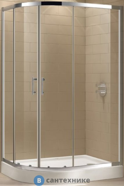 Душевой уголок Cezares ECO-O-RH-2-120/90-C-Cr (1200x900x1900) без поддона