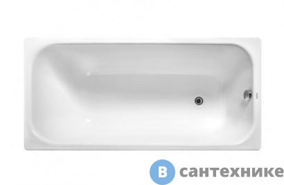картинка Ванна чугунная WOTTE Start 1600х750 (БП-э0001106), без ножек