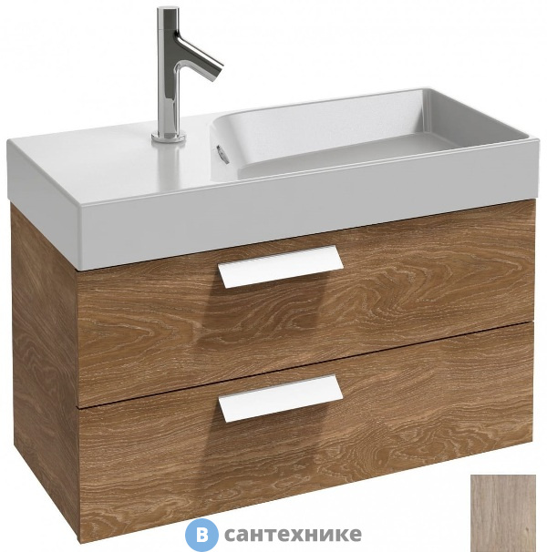 Тумба под раковину Jacob Delafon RYTHMIK EB1303-E10 квебекский дуб (79,5х45х42,4)