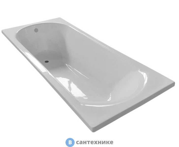 Ванна Aquanika BASE 180*70 акрил (A1018070022), без ножек и сифона