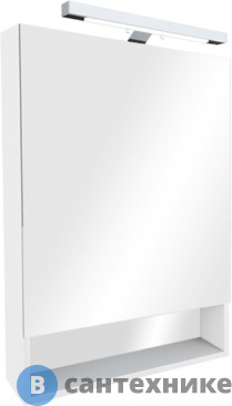 картинка Зеркальный шкаф Roca GAP ZRU9302887 белый глянцевый (80x12,9x85)