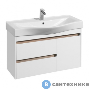 картинка Тумба под раковину Акватон Нортон 100 (1A249001NT010)