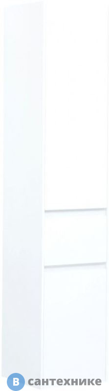 Пенал Aquanet Бруклин 35 L белый глянец (209827)