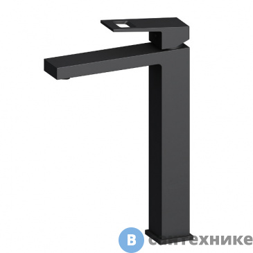 картинка Смеситель Timo Briana 7111/03F для раковины, высокий, черный
