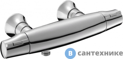 картинка Смеситель Jacob Delafon SYMBOL E71683-CP душ настенный термостатический (хром)