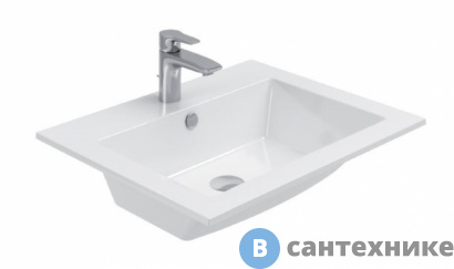 картинка Раковина-столешница Aquanet Электра 60 (270160)