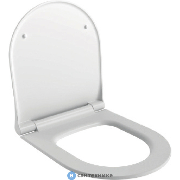 Сиденье д/унитаза Ambassador Queen 112T20001S (тонкое) белое