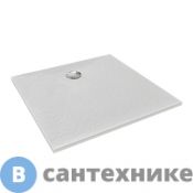 Душевой поддон Jacob Delafon Tolbiac E6D327RU-WPM из искуственного камня 90х90 белый, без ножек и сифона