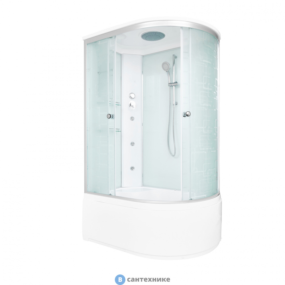 Душевая кабина DTO EM4512L с гидромассажем