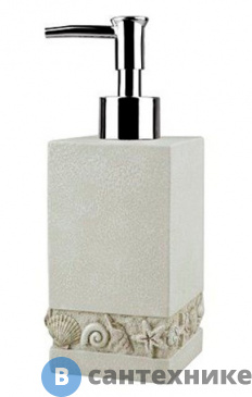 картинка Дозатор для жидкого мыла WasserKRAFT Inn K-4399, 290 ml металл, хромоникелевое покрытие, полирезин